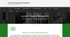 Desktop Screenshot of junctionproperty.com